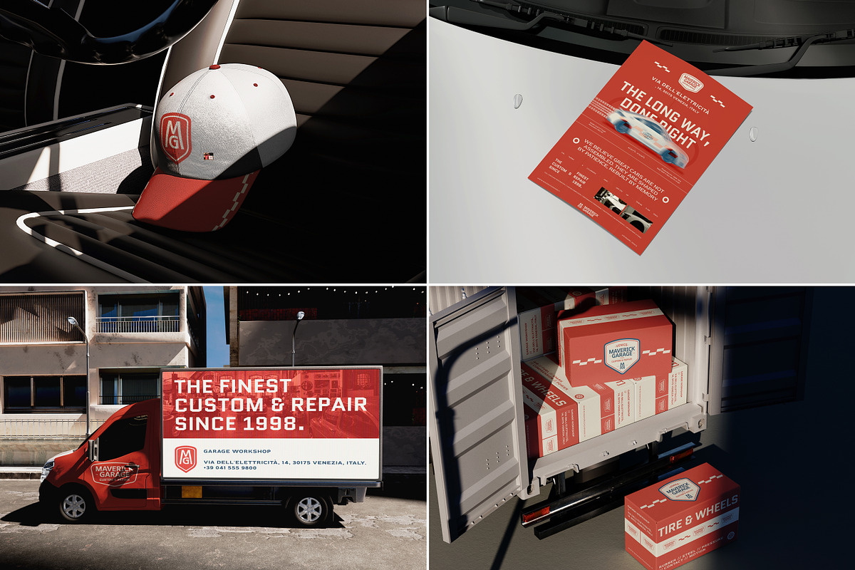 Automotive Vehicle Mockups, a Mockup by Vitora Mockup (Photo 8 of 15)