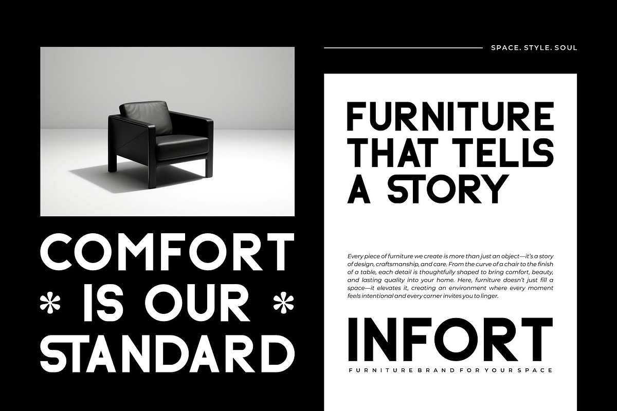 Dinnoz || Futuristic Sans Serif Font, a Sans Serif Font by Ermedia Studio (Photo 4 of 10)