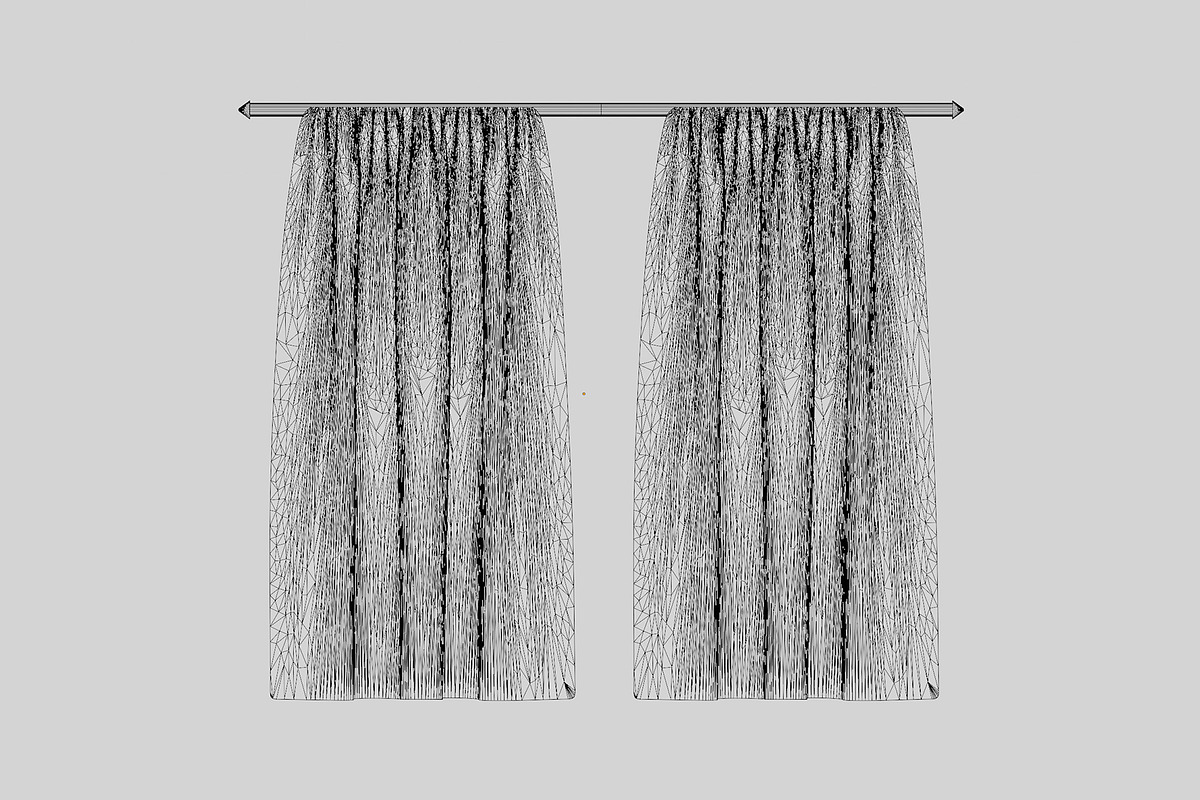 Curtain 3d model, an Object 3D Model by fahad121 (Photo 5 of 5)