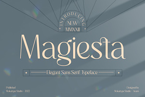 Magiesta - Elegant Sans