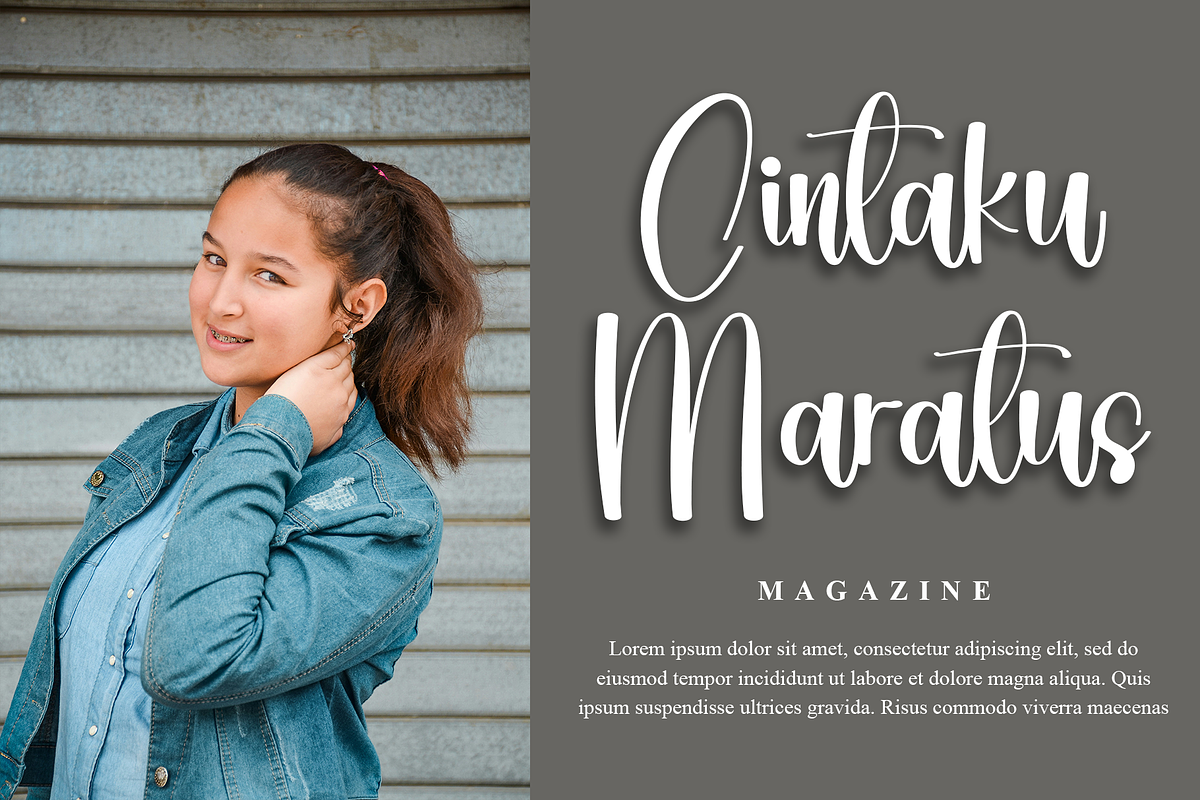 Simple Photoshop, a Handwritten Font by InermediaSTUDIO (Photo 5 of 8)