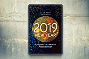 New Year Party Flyer, a Flyer Template by Flyer Arts (Thumbnail 5 of 5)