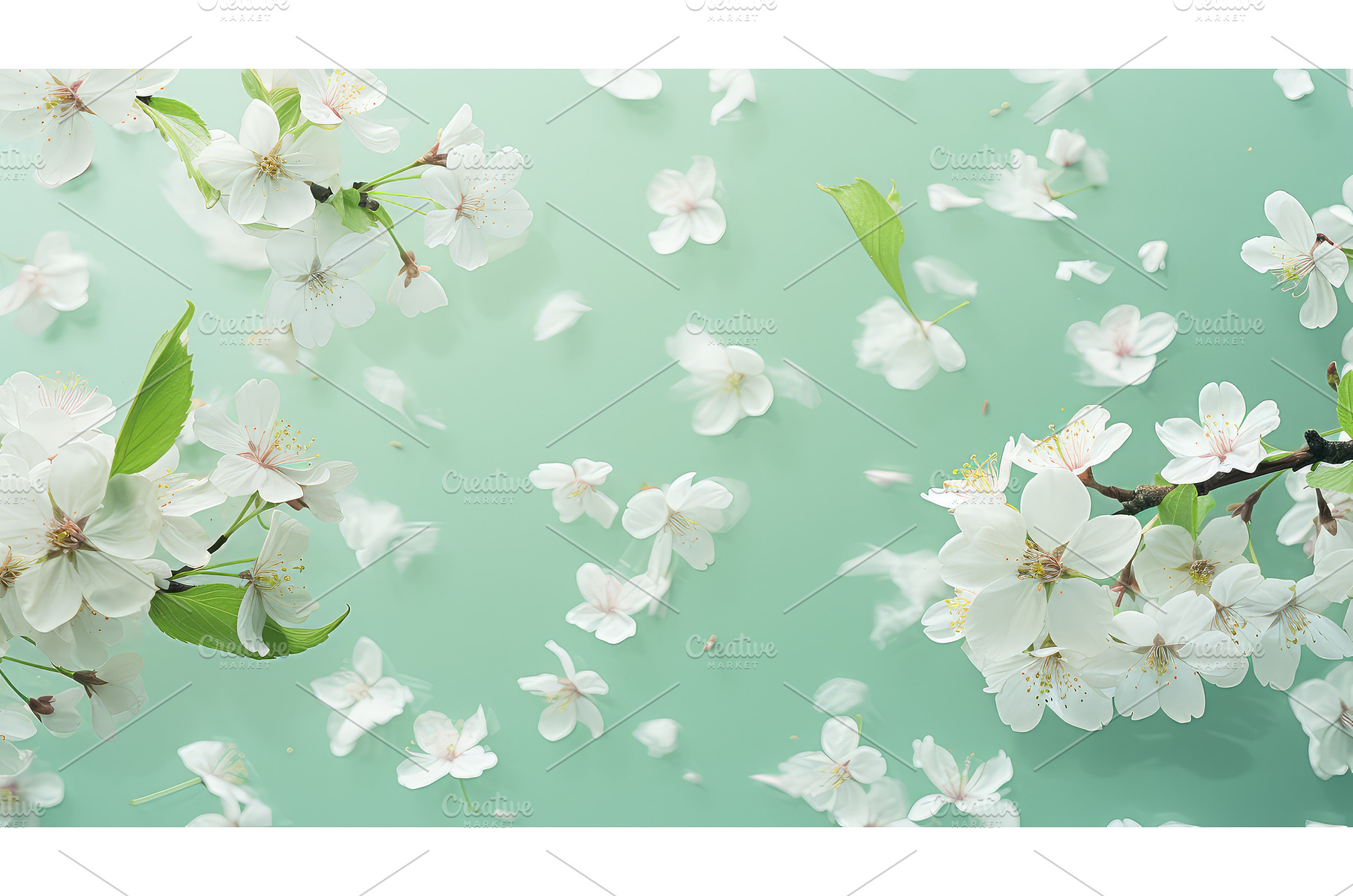 colorful pattern spring background, an Abstract Photo by pikepicture