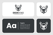 Minimalist Deer Stag Logo Design, a Branding & Logo Template by Artnivora.Std (Thumbnail 3 of 3)
