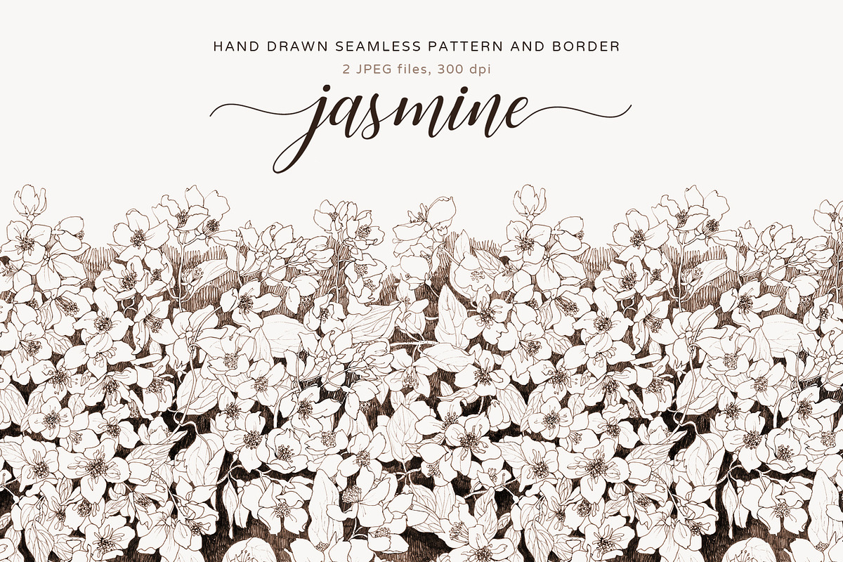 Jasmine, a Pattern Graphic by julianaapina (Photo 1 of 5)