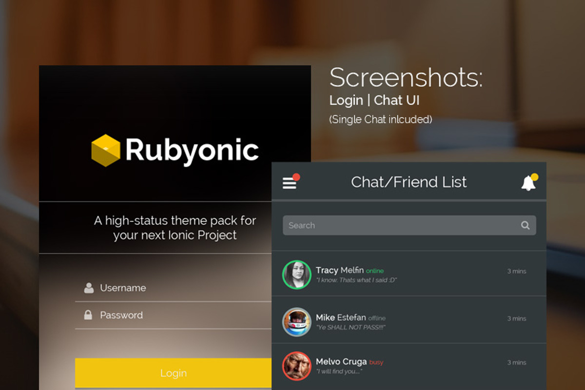 Rubyonic - Mobile PSD UI pack, a Graphic by Audacitus (Photo 5 of 5)