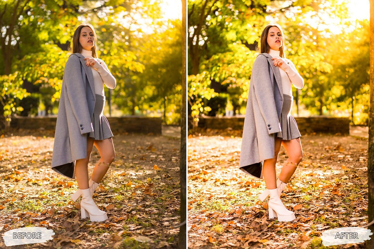 10 Amber Glow Lightroom Presets, a Preset Add-On by LucaTheme (Photo 8 of 9)