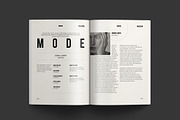 Digital Magazine Layout Template, a Magazine Template by NorthPeak (Thumbnail 4 of 12)