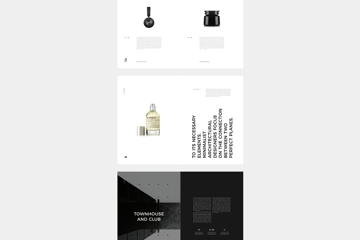Portfolio Minimalisme, a Brochure Template by T E M P L Y (Photo 4 of 8)