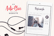 The Glamz watercolor brush logo font, a Script Font by Ian Irwanwismoyo (Thumbnail 3 of 12)