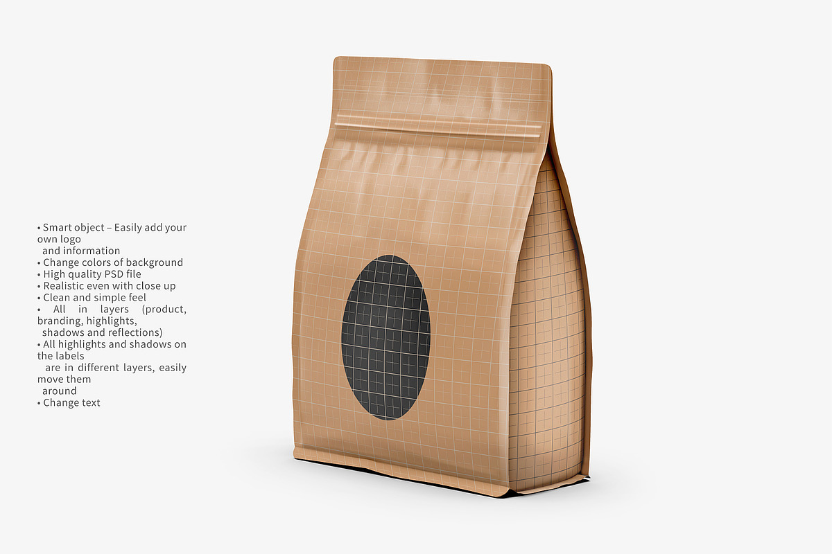 Plastic Bag Mockup, a Packaging Mockup by Reformer Mockup (Photo 5 of 6)