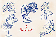 Whimsical Mediterranean Summer, a Decorative Illustration by HabitusDesigns (Thumbnail 4 of 14)