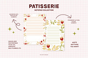 PATISSERIE - Cake Planner Notepads, a Stationery Template by Artflorara (Thumbnail 3 of 11)
