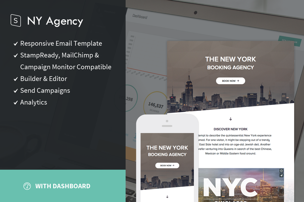 New York Agency + StampReady Builder, an Email Template by StampReady Templates (Photo 1 of 2)
