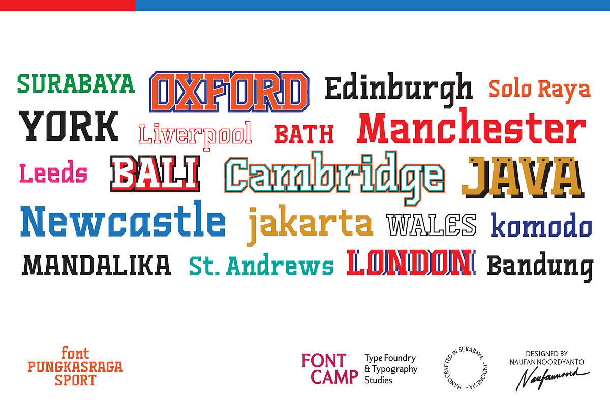 Pungkasraga Sport Font, a Serif Font by Fontcamp Type Foundry (Photo 6 of 8)