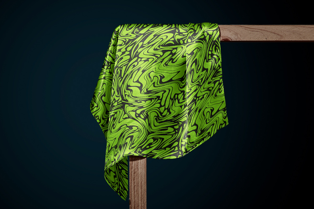 Green Liquid Shapes, a Texture Graphic by MalyskaStudio (Photo 12 of 15)