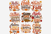 Autumn Phrases PNG Bundle, a Seasonal Illustration by Tanya Kart (Thumbnail 9 of 11)
