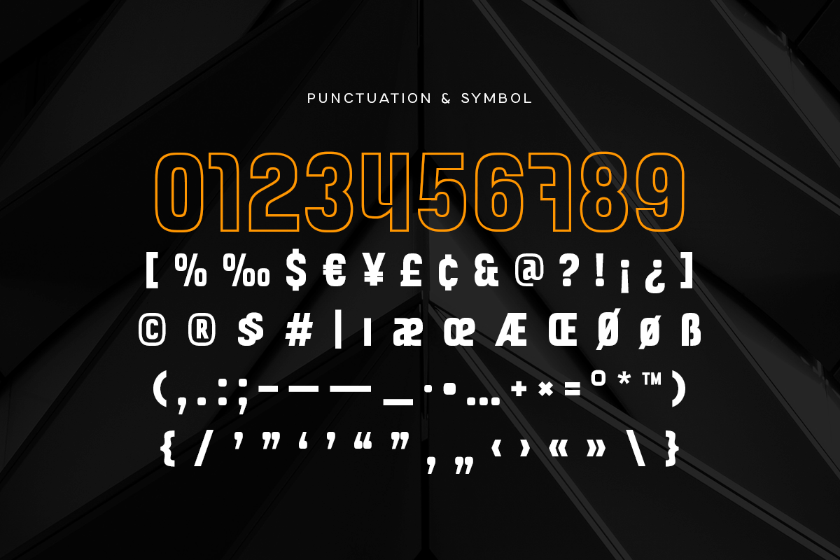 KOBA - Modern Brutalism Logo Font, a Sans Serif Font by Hamz Studio (Photo 5 of 12)