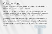 Volutae Luxury Spiral Display Font, a Serif Font by OWPictures (Thumbnail 9 of 10)