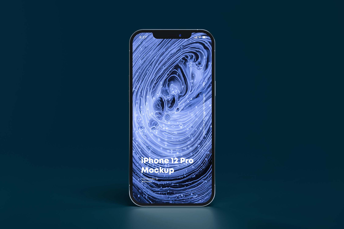 iPhone 12 Pro Mock-up, an iPhone Mockup by Yogurt86 (Photo 3 of 14)