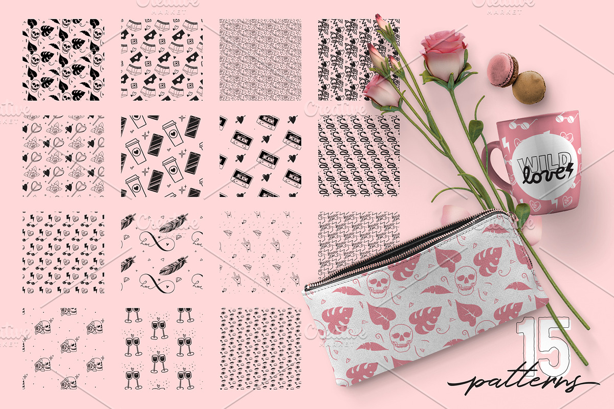 Cool Love - Valentine's pack, an Illustration by MaGo (Photo 5 of 8)