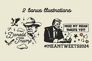 Donald Trump Illustrations Vol. 2