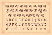 Beijin Layered Font, a Serif Font by Abbasy Studio (Thumbnail 4 of 9)