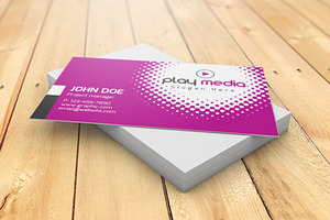 Play Media Visiting Card