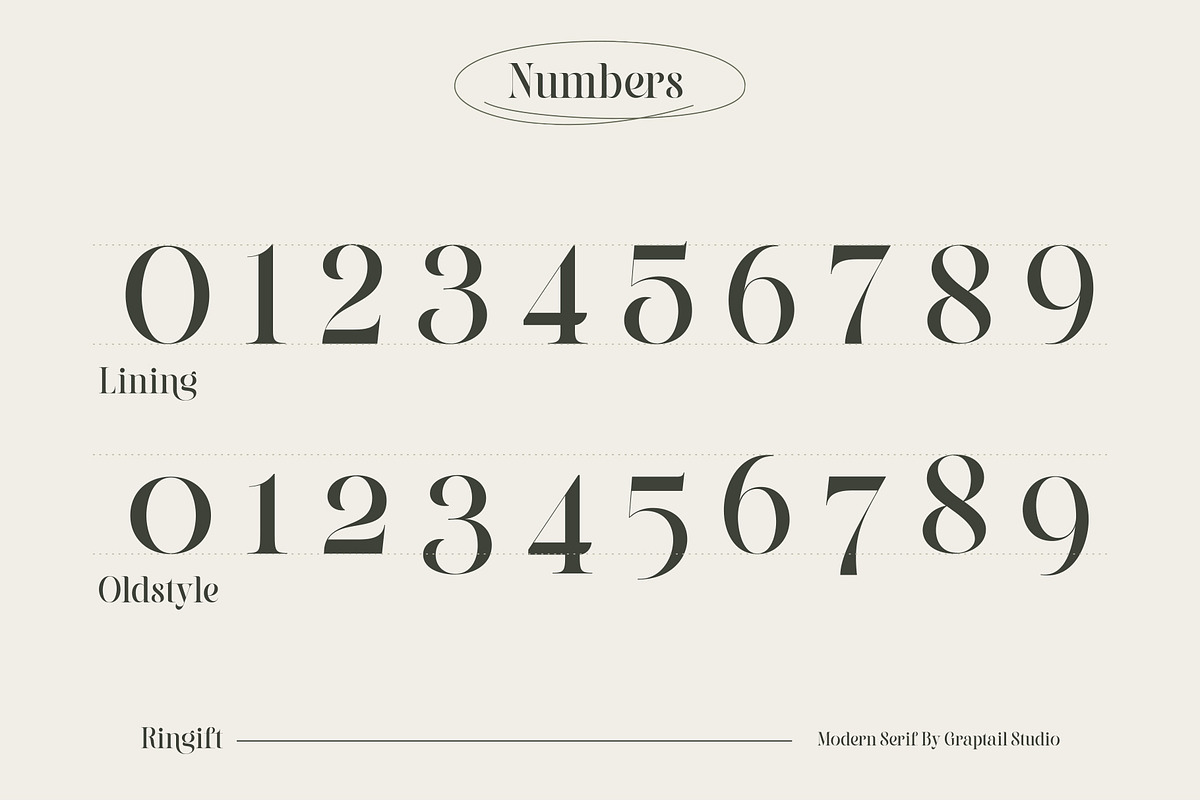 Ringift - A Modern Serif, a Serif Font by Graptail (Photo 10 of 15)