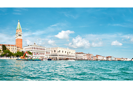 Doge's palace and Campanile on, an Architecture Photo by tilialucida