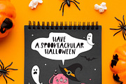 Halloween monsters clipart, a Graphic by ArtSpotVeronika (Thumbnail 8 of 10)