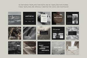 Aesthetic Instagram Templates VIII
