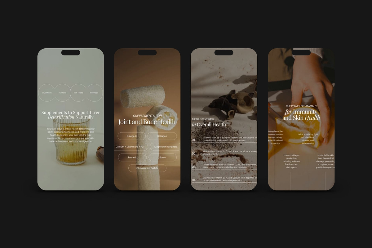 Supplements and Vitamins Templates, a Social Media Template by Terraa Studio Design (Photo 8 of 8)