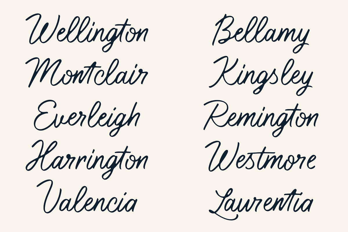 Typeful - Handwritten Script Font, a Script Font by Only Fonts (Photo 3 of 16)