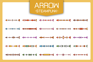 Hipster And Bohemian Arrows Set