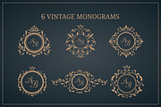 Wedding invitations with monograms, an Invitation Template by MARIA KOLYADINA (Thumbnail 3 of 3)
