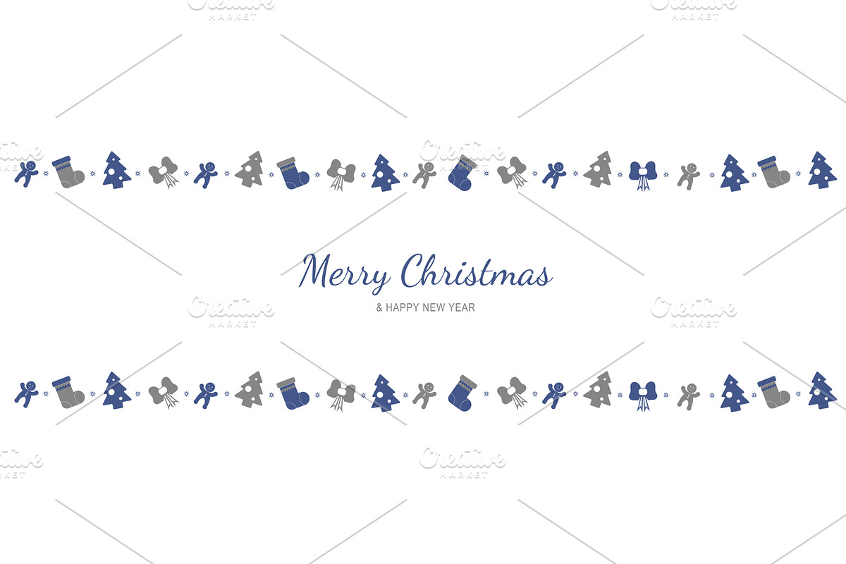 Merry Christmas Minimal Banner, a Templates & Theme by alexdndz