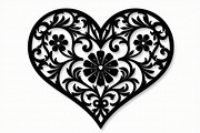 Layered Heart Mandala with Floral, an Illustration by Amazin_art (Thumbnail 12 of 16)