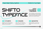 SHIFTO, a Sans Serif Font by Pinisi ART (Thumbnail 3 of 10)