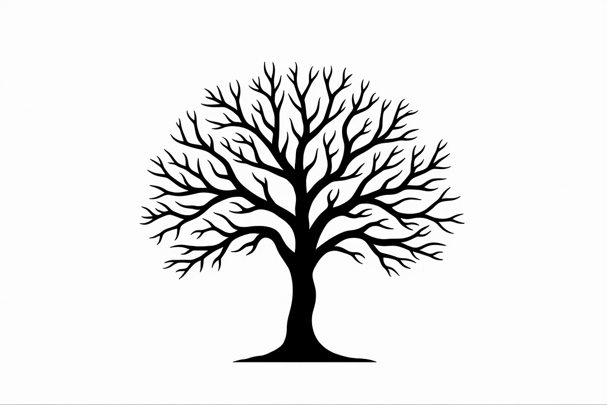 Nature Tree Silhouette Bundle, an Illustration by jahid234 (Photo 7 of 9)