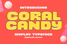 Coral Candy - Bold Display Font