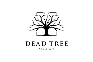 Dead Tree Logo Illustration, a Branding & Logo Template by ika trisiana