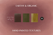 Hand-Painted Earthy Organic Textures, a Texture Graphic by Lana Elanor (Thumbnail 1 of 10)