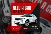 Rent a car social media post, a Social Media Template by Tanmoy Topu (Thumbnail 2 of 11)