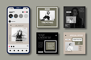 Fashion Social Media Template, a Social Media Template by MightyDesign (Thumbnail 2 of 8)