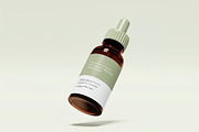 Amber Glass Dropper Bottle Mockup, a Packaging Mockup by zpackcreative (Thumbnail 3 of 5)