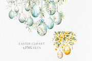 Easter egg border clipart, an Object Graphic by MyLittleMeow (Thumbnail 1 of 7)
