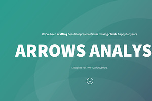 Arrows Analysis PowerPoint