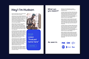 Hudson Media Kit Canva Template, a Templates & Theme by Regent Parkette (Thumbnail 2 of 3)
