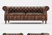 Chair and sofa Chelsea, a Furniture 3D Model by zuzik-azarov (Thumbnail 3 of 4)
